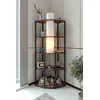 Opviq Podna lampa Conrad, 150 cm, Smeđa