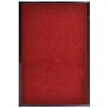 Vidaxl Predpražnik rdeč 117x220 cm PVC