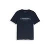 TOM TAILOR DENIM Majica marine/svetlo modra/bela