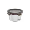 Round food storage container, stainless steel, 410 ml, Flora - Cuiti