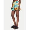 Roxy Kratke hlače iz tkanine Atlas Sunburn ERJNS03584 Pisana Regular Fit