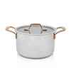 Metalac inox duboka šerpa sa staklenim poklopcem 20cm ( 387165 )