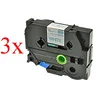 Komplet Brother TZe-243/TZ-243/PT/P-Touch 18mm kompatibilni trakovi (3) - moder izpis/bel trak