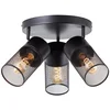 Brilliant - spot svetiljka KAMOLO 3xE27/40W/230V crna