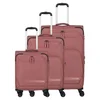 Travelite Kick Off 4w S, M exp, L exp Rose