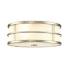 Feiss FE-FUSION-F-PNBR - Plafonska lampa FUSION 3xE27/40W/230V zlatna