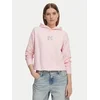 KARL LAGERFELD JEANS Majica svetlo roza/srebrna