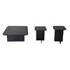Hanah Home Blues Black Set 3 stola, Crrni