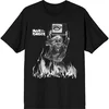 Iron Maiden Majica Est. 1975 Holy Smoke Flames Crop Unisex Black XL