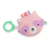 INGENUITY Crinklet Raccoon Deni 0m+ senzorična igrača s C-obročem