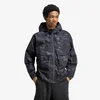 Vetrovka adidas Camo Jacket Black XXL