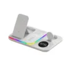 Bezicni punjac 5u1 magnetni RGB A82 30W beli