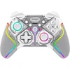 iPega brezžični Bluetooth igralni plošček z RGB osvetlitvijo bele barve za PC & PS4 & PS3 & Switch & mobilne telefone