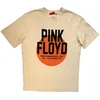 Pink Floyd Pompeii Circle Wash (Back Print) Sand L Majica