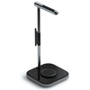 SATECHI 2-IN-1 Slušalice Stand w Wireless Charger USB-C (Cable inc., Adapter not inc.) - Space Grey)