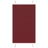 Plisirana roleta Bordeaux crvena 80x150 cm Širina tkanine