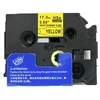 Kompatibilen trak (cev) za Brother HSe-641/HS-641/PT/P-Touch 17,7mm, termoskrčljiv (heat shrink tube) - črn izpis/rumen trak (cev)