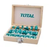 Total Set 12 bitova za glodalicu (8mm) TACSR1121
