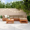 Set lounge namještaja za vrt 7 pcs Voštanosmeđa