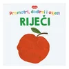 Slikovnica Promotri, dodirni i osjeti Riječi