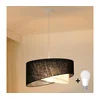 Brilagi - LED luster na sajli LYRA 1xE27/15W/230V crna/krem