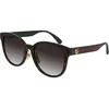 Gucci GG0854SK 003 ONE SIZE (56) Havana/Rjava