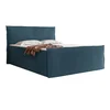 Boxspring postelja Martinez 122 (Coral 10) Zakonske, Boxspring, Modra, 160x200, Blago, Posteljno dnoPosteljno dno, 160x210x110cm