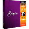 Elixir 16182 HD LIGHT Phosphor Bronze NanoWeb Coated 13-53
