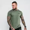 GymBeam Majica Basic Heather Military