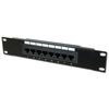 DIGITUS MREŽNI PRIKLJUČNI PANEL 10 (PATCH PANEL) UTP 8X RJ45, KAT. 5E V