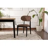 HANAH HOME Set 2 stolice Lionte Brown Black