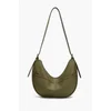 Vrečasta torbica LS COLLECTION Erik Style - zelena, hobo