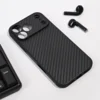 Maska Carbon fiber za iPhone 17 Pro Max crna