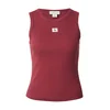 Calvin Klein Jeans Top bordo