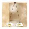 Kolarz 731.82.117 - Luster na sajli NONNA 2xE27/75W/230V, boja limuna
