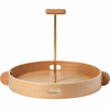 Servirni pladenj JH TRAY, 38 cm, rjava, les, Fritz Hansen