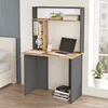 Hanah home Radni sto 90x148,6x51,6cm Bež-Antracit