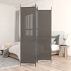 Vidaxl Paravan 3-delni antracit 150x220 cm blago