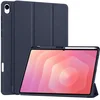 Etui Techsuit Flex Trifold z držalom za pisalo za Samsung Galaxy Tab S12 Plus - dark blue