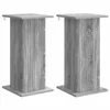 Stalak za biljke 2 pcs Siva sonoma 30,5 x 30 x 60,5 cm