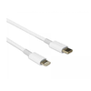 S-BOX Kabl Lightning na USB-C, 1m (Bela)