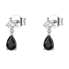 Brosway Srebrni viseči uhani s kubičnim cirkonijem Mystery Black Fancy FMB118