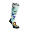 Smartwool SKI TC BEAR COUNTRY PRINT OTC dokolenke, kapri (XL)