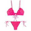 BUFFALO Bikini roza/rdeča