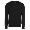 POLO RALPH LAUREN Majica z dolgimi rokavi SF CN PP-LONG SLEEVE-SWEATER, črna