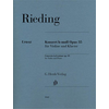 RIEDING:CONCERTO IN H-MOLL OP.35 VIOLIN AND PIANO