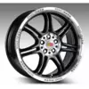 FELNA ALU 16X7.0 5/108 ET35 72.3 MOMO CORSE GLOSSY BLACK-POLISHED