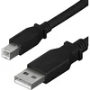 Yenkee YCU 015 BK Tiskalnik USB A/B 1,5 m
