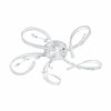 Eglo Vallemare spot/5, led, 5x6,6w, hrom/kristal bela