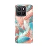 Maska za Honor X8c Pastel Feathers Silikonska Print
